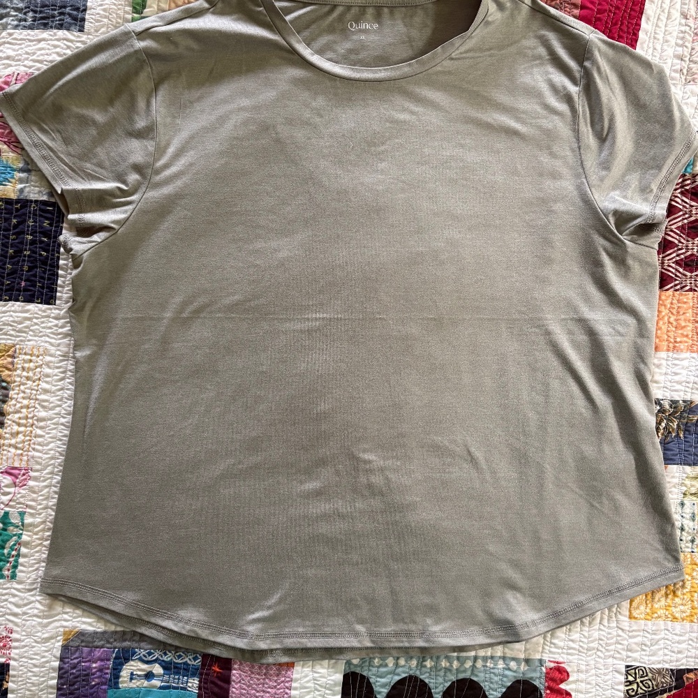 Quince Flowknit Breeze Tee Size X-Large